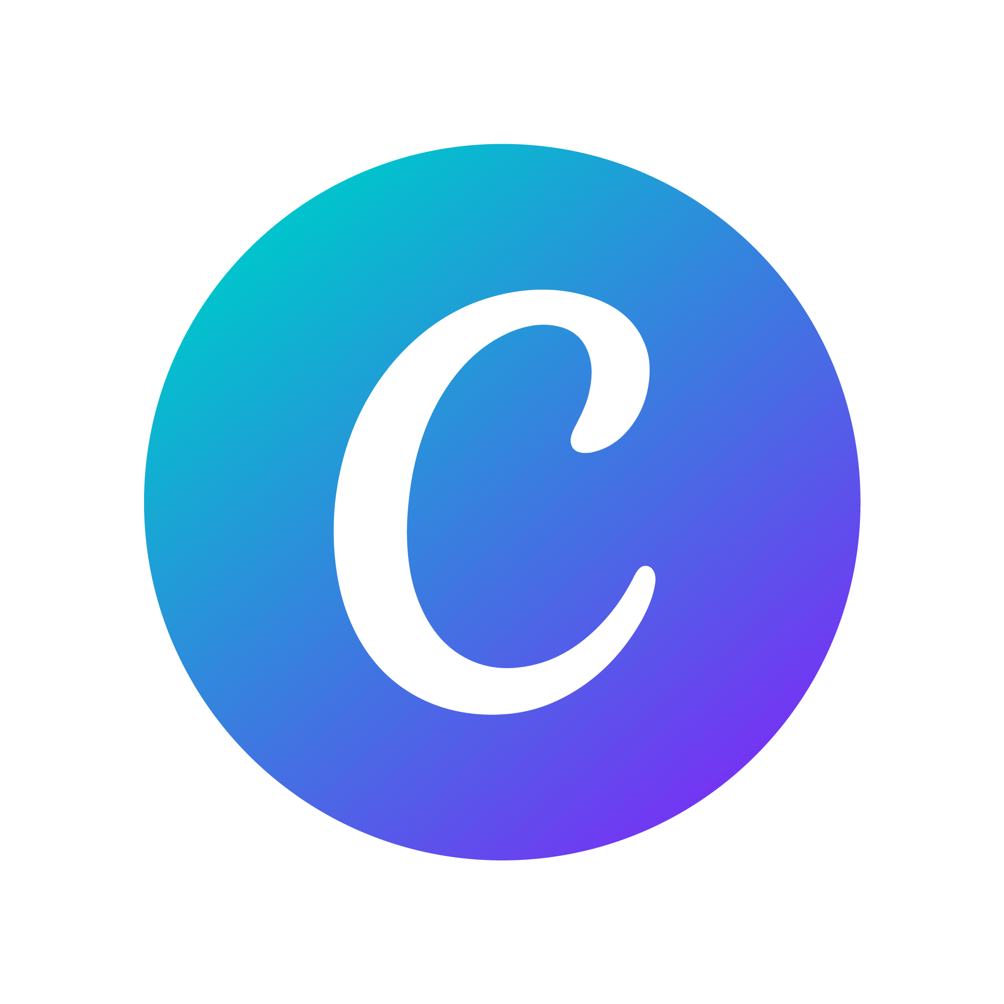Canva design tool icon